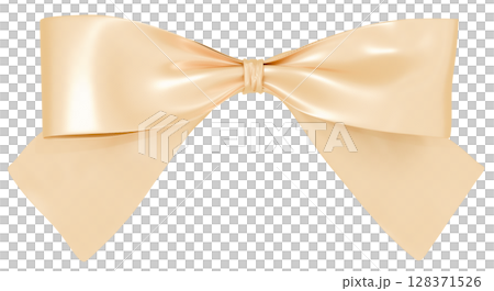 3D material_ribbon_gold 128371526