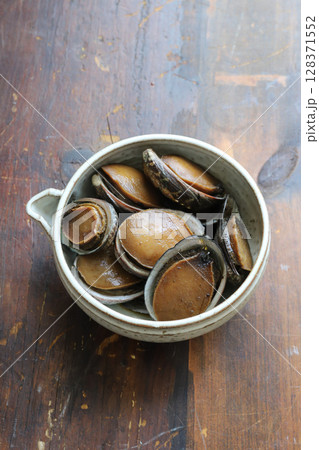 トコブシのうま煮 128371552