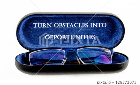 Motivational quote TURN OBSTACLES INTO OPPORTUNITIES Motivational quote TURN OBSTACLES INTO OPPORTUNITIES 128372673
