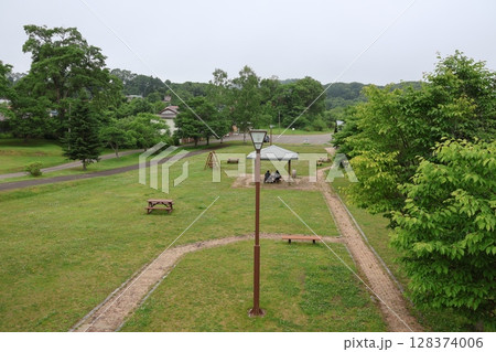 JR釧網本線・塘路駅前緑地公園 JR釧網本線・塘路駅前緑地公園 128374006