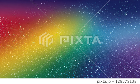 Gradient backdrop for pride month celebration with colorful speckled texture creating vibrant joyful atmosphere 128375138