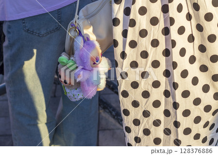 Popular key chain toy, attached to the purse Popular key chain toy, attached to the purse 128376886