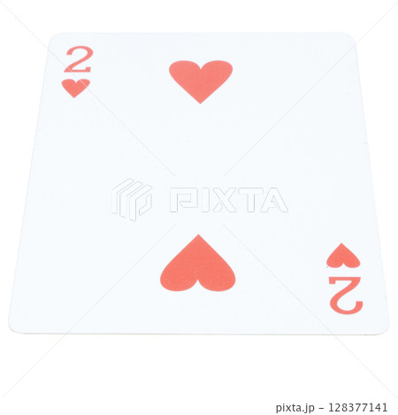 card gambling on white game luck two hearts 128377141