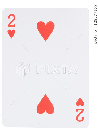 card gambling on white game luck two hearts 128377155