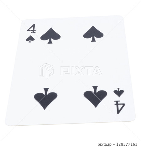 card gambling on white game luck four spades 128377163