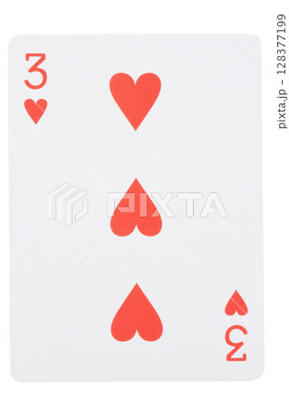 card gambling on white game luck three hearts 128377199