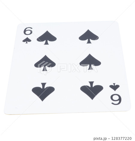 card gambling on white game luck six spades 128377220