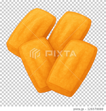 【お菓子】フィナンシェのイラスト/タイプ2 【お菓子】フィナンシェのイラスト/タイプ2 128378089