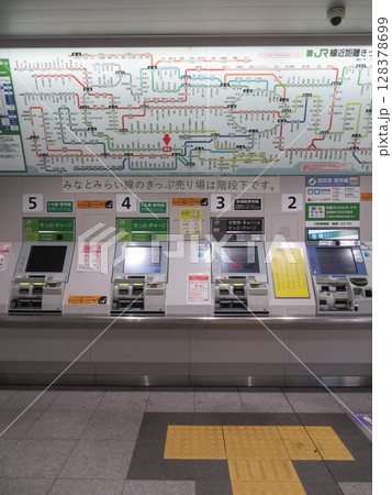 券売機 JR 券売機 JR 128378699