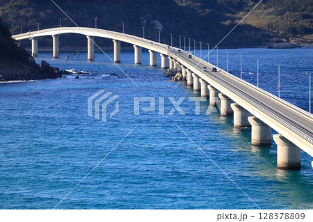 角島大橋(山口県下関市) 角島大橋(山口県下関市) 128378809
