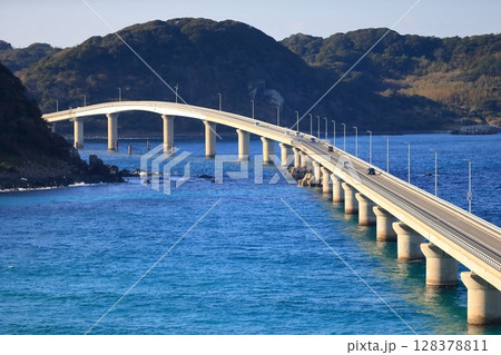 角島大橋(山口県下関市) 角島大橋(山口県下関市) 128378811