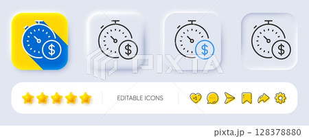 Last minute sale line icon. Neumorphic, Flat shadow, 3d buttons. Shopping timer sign. Supermarket time symbol. Line last minute icon. Social media icons. Vector Last minute sale line icon. Neumorphic, Flat shadow, 3d buttons. Shopping timer sign. Supermarket time symbol. Line last minute icon. Social media icons. Vector 128378880