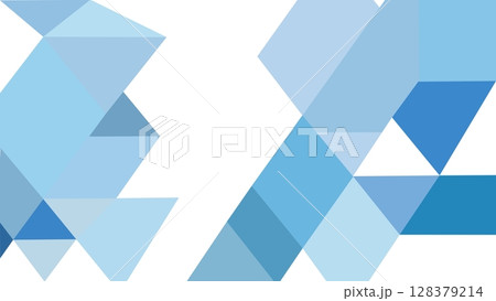 Abstract Blue Geometric Background with Overlapping Hexagonal Shapes Abstract Blue Geometric Background with Overlapping Hexagonal Shapes 128379214