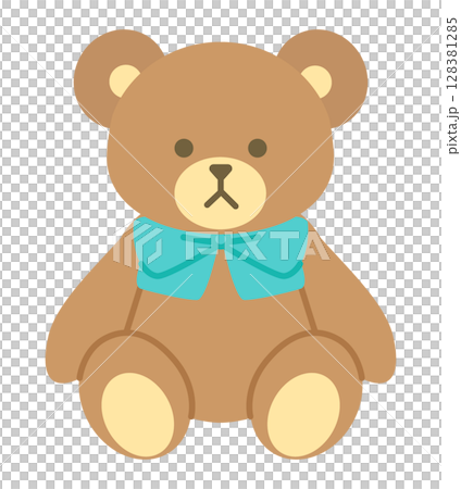 テディベアのイラスト 128381285