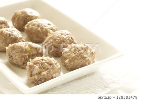 イワシのつみれ団子 イワシのつみれ団子 128381479