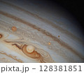 木星のクローズアップ 128381851