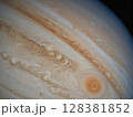 木星のクローズアップ 128381852