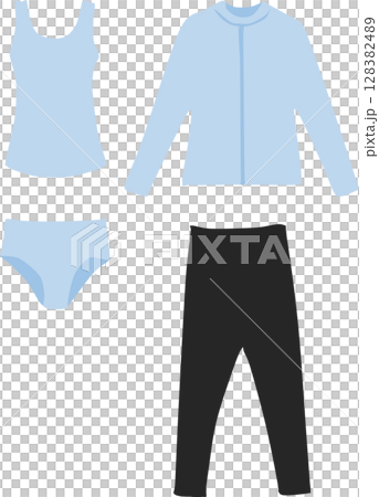 swimsuit illustration 128382489