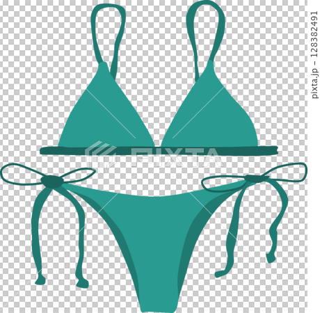 swimsuit illustration 128382491
