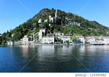 スイス・ルガーノのモルコテ 128382902