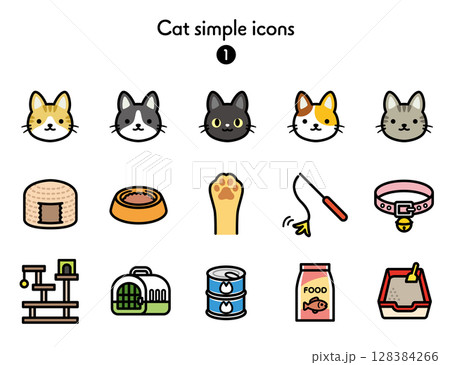 アイコン集 猫 128384266