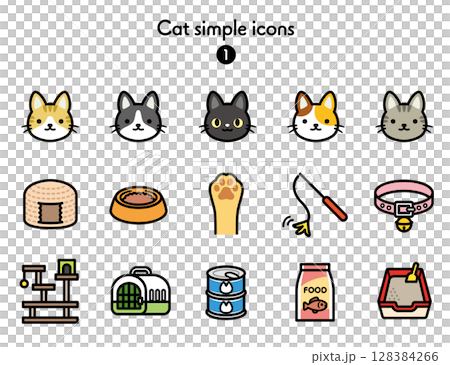 アイコン集 猫 128384266