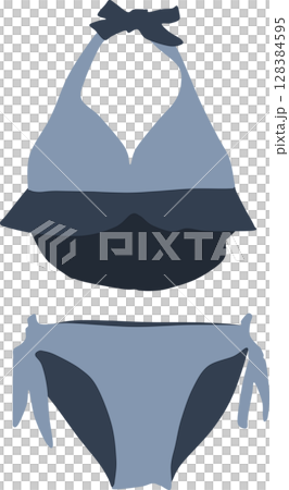 swimsuit illustration swimsuit illustration 128384595