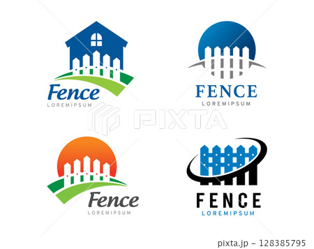 Fence logo symbol or icon template vector 128385795