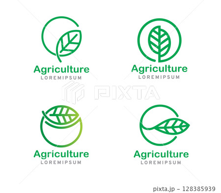 Agriculture logo symbol or icon template 128385939