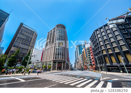 東京 日本橋周辺の風景 東京 日本橋周辺の風景 128386250