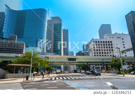 東京 日本橋周辺の風景 東京 日本橋周辺の風景 128386251