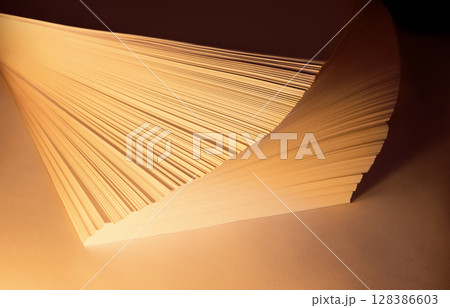 Abstract background from white sheets of paper Abstract background from white sheets of paper 128386603