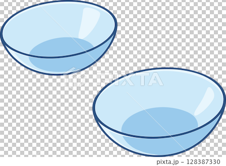 コンタクトレンズのイラスト 128387330
