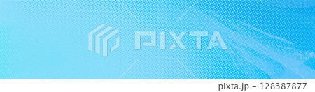 Blue color panorama background with space for text, Best suitable for online Ads, poster, banner, sale, celebrations and various design works Blue color panorama background with space for text, Best suitable for online Ads, poster, banner, sale, celebrations and various design works 128387877