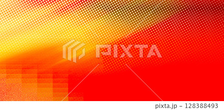Panorama Red abstract background, Gradient. Colorful background with space for design. Web banner. Wide. Panoramic. 128388493