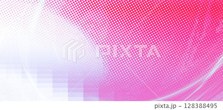 Panorama Pink abstract background, Gradient. Colorful background with space for design. Web banner. Wide. Panoramic. 128388495