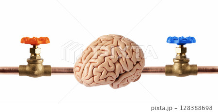 Conceptual Image of Brainwashing and Mental Control 128388698