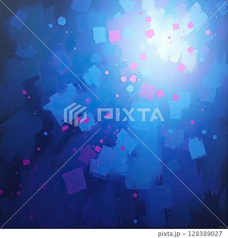 Contemporary abstract art background. 128389027