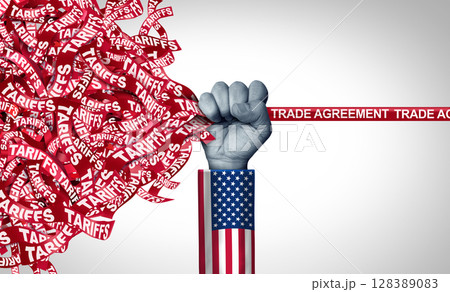 US Trade Agreement 128389083