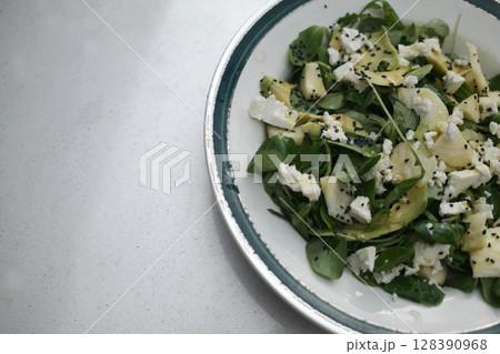 summer easy and tasty fresh salad receipts 128390968