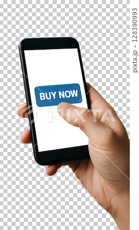 Woman hand using tablet with black Friday sale on screen device background for mock up, template, technology and lifestyle concept 128390993