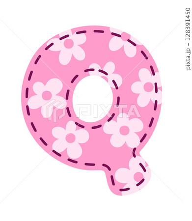 Decorative Q letter English font Decorative Q letter English font 128391450