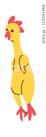 Cute rubber chick pet toy Cute rubber chick pet toy 128391469