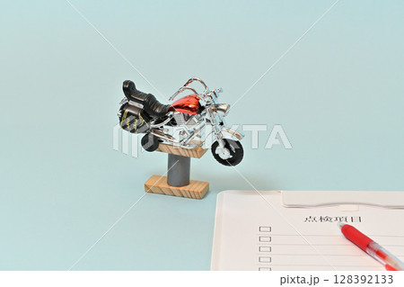 バイク保険 点検 車検 新車中古車販売 買取イメージ 128392133