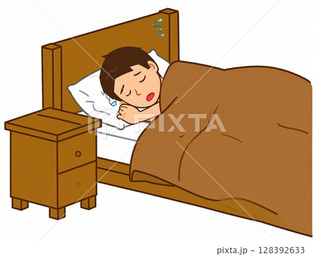 不眠　男性 128392633