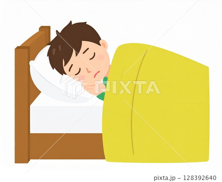 不眠　男性 128392640