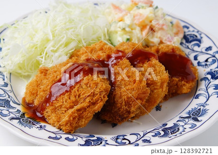 ヒレカツ　三元豚 128392721