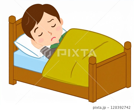不眠　男性 128392742