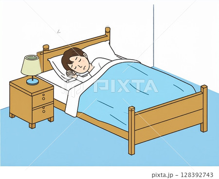 不眠　男性 128392743