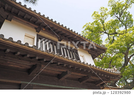 亀城公園(土浦城跡)の櫓門【茨城県土浦市】 亀城公園(土浦城跡)の櫓門【茨城県土浦市】 128392980